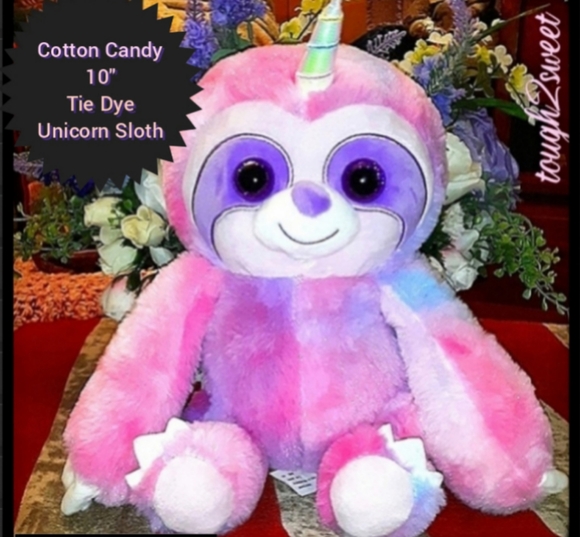 Other - 🆕️🎉LAST 1🎉🎁GREAT GIFT IDEA🎁10" TIE DYE CUDDLY UNICORN SLOTH